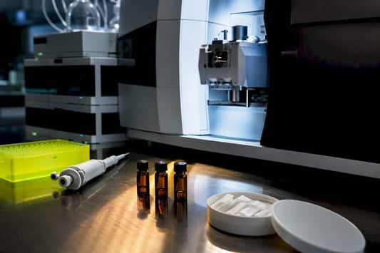 Analytical lab testing nicotine pouch samples