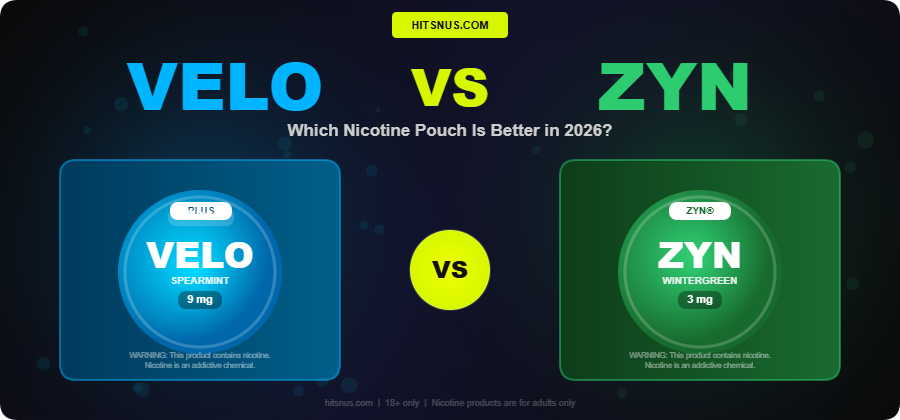 VELO vs ZYN 2026: Full Head-to-Head Comparison