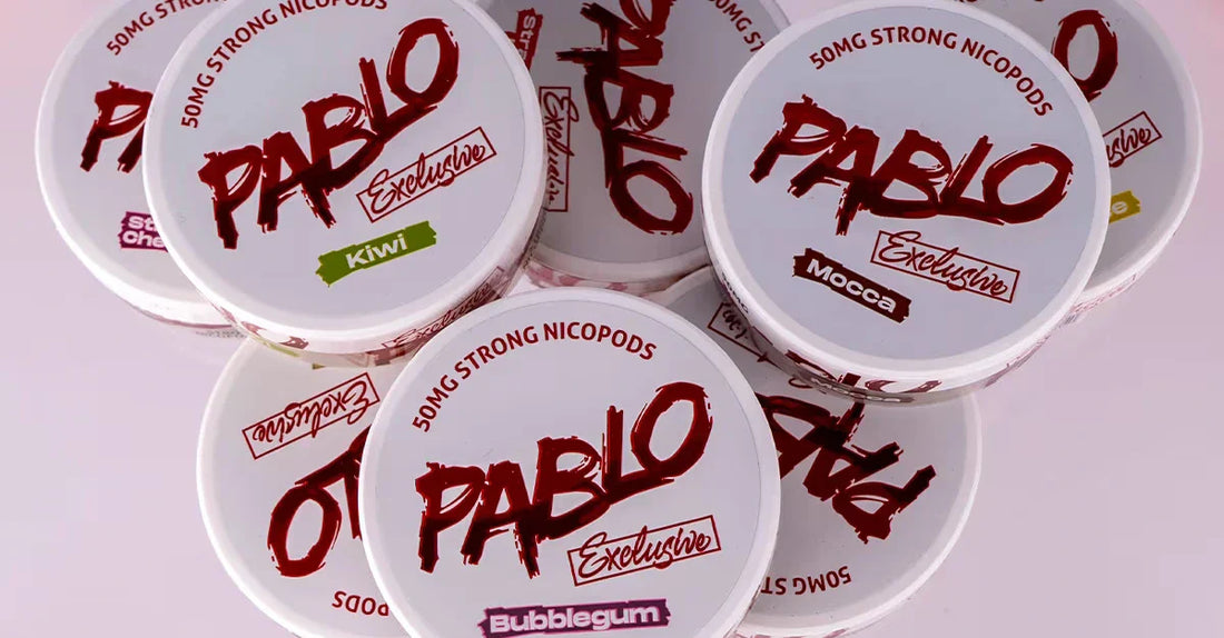 do pablo pouches have tobacco Nicotine (US Market Products) Pablo Exclusive Grape Ice |