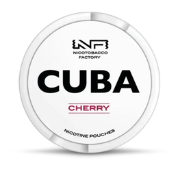 CUBA Forest Berries nicotine pouches can, front view